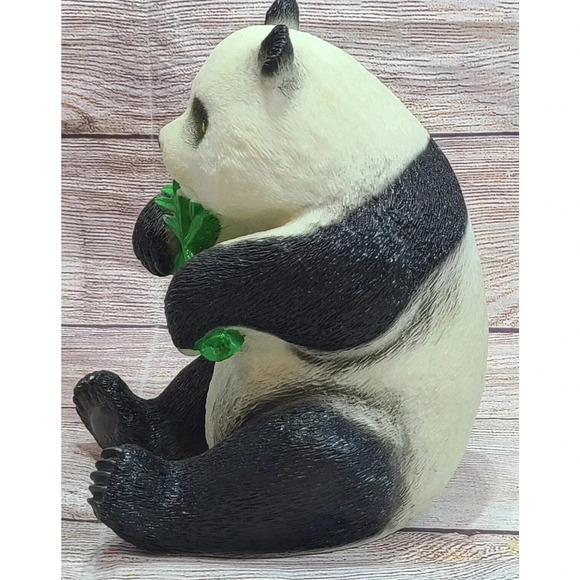 Toy Major Trading Company Rubber Panda Figure Black Off White 8" 2005 - Picture 4 of 6